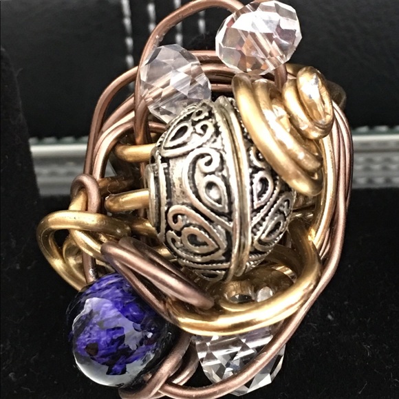 UNIQUE HEAVY METAL RING - Picture 2 of 8